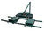 Hilman Super Dollies - 3-Point Load Moving Tri-Glide Kit, 120 Ton, Poly Wheels