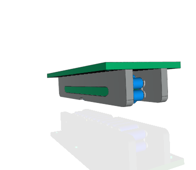 Hilman XOTL 150 Ton Super Heavy Duty Long Oversized Top Individual Rollers