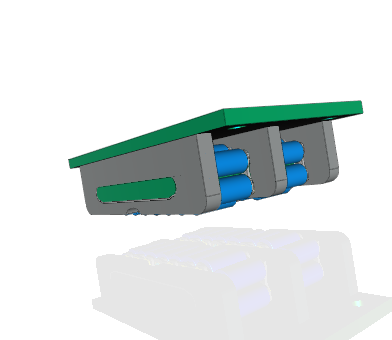 Hilman XNTWC 200 Ton Super Heavy Duty Wide Narrow Top With Center Plate Individual Rollers