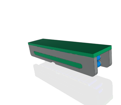 Hilman XTL 200 Ton Super Heavy Duty Long Flush Top Individual Rollers