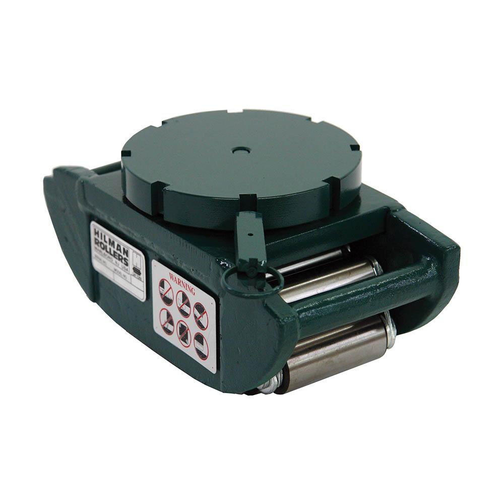 Hilman FT Individual Rollers 7.5 Ton With Swivel Locking Smooth Top