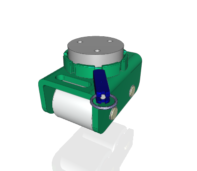 Hilman Heavy Moving Bull Dollies, 1 Ton Swivel Padded Top, Steel Wheels