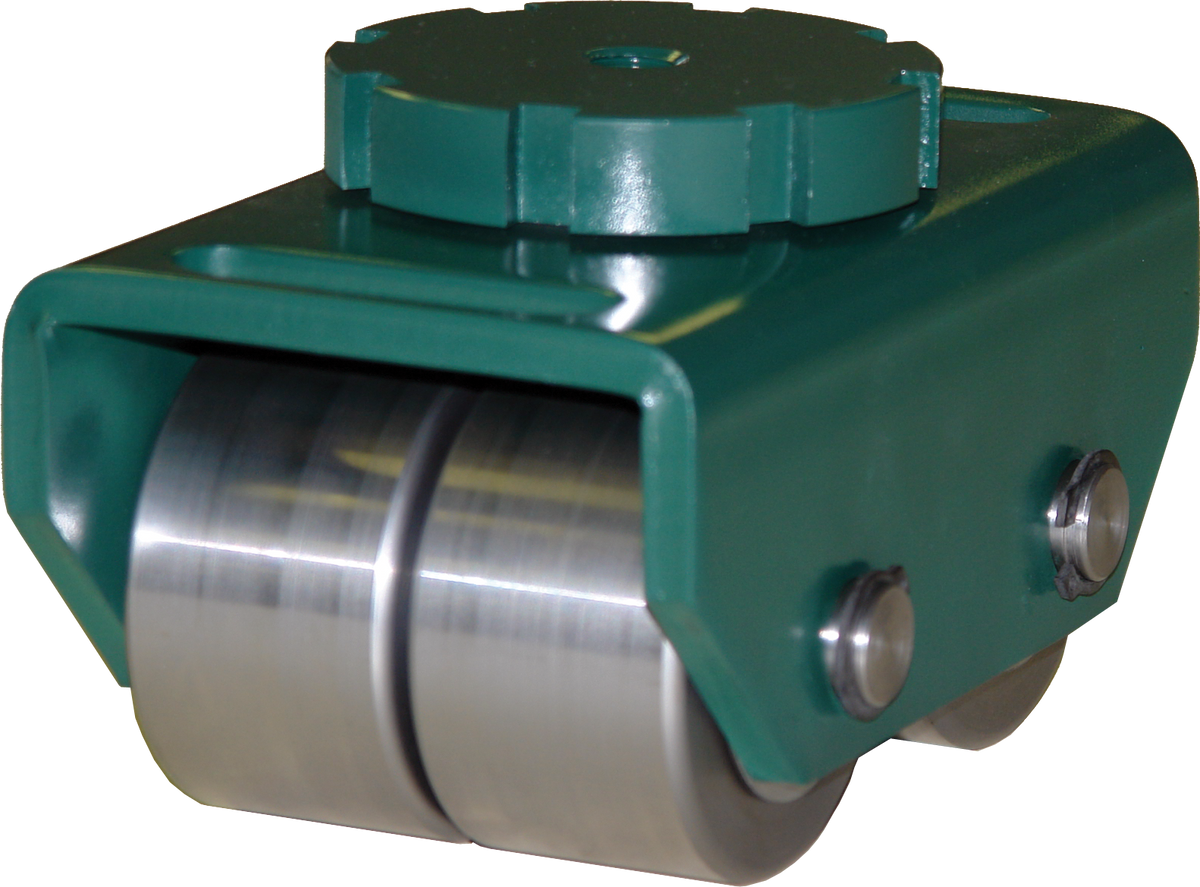 Hilman Heavy Moving Bull Dollies, 3 Ton Swivel Smooth Top, Steel Wheels