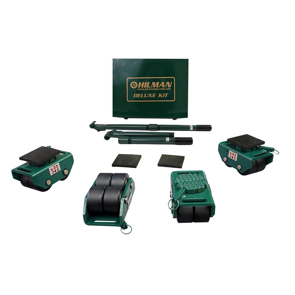 Hilman 12 Ton Swivel Diamond Top Bull Dolly Kit with Nylon Wheels