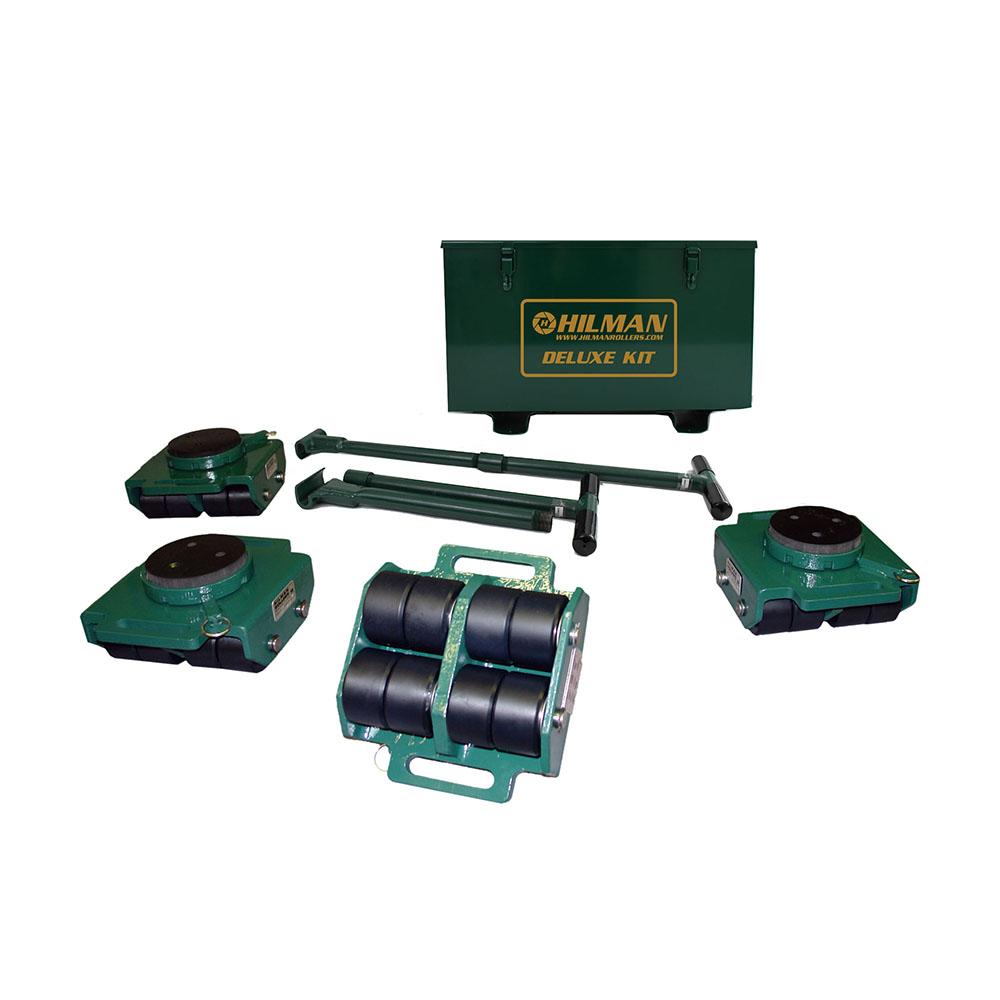 Hilman 24 Ton Swivel Padded Top Bull Dolly Kit with Nylon Wheels