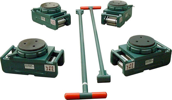 Hilman FT Series Sets 120 Ton Swivel Locking Padded Top