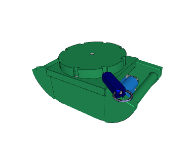 Hilman FT Individual Rollers 10 Ton With Swivel Locking Smooth Top