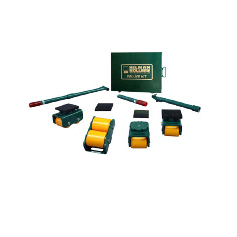 Hilman 4 Ton Swivel Diamond Top Bull Dolly with Poly Wheels