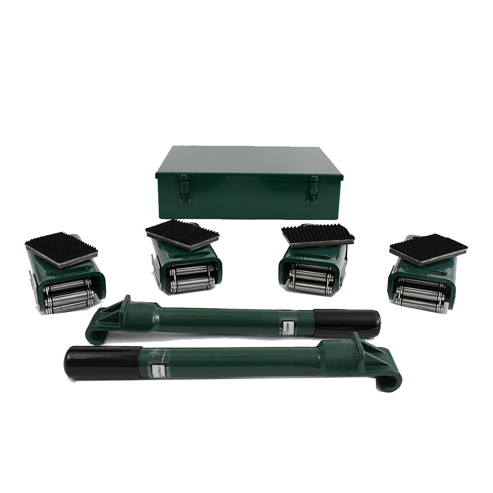 Hilman Rollers Light Duty Kit 3 Metric Tons (6610 lbs), Swivel Padded Top, KRS-3-4S - Quantity Available for Quick Ship: 4