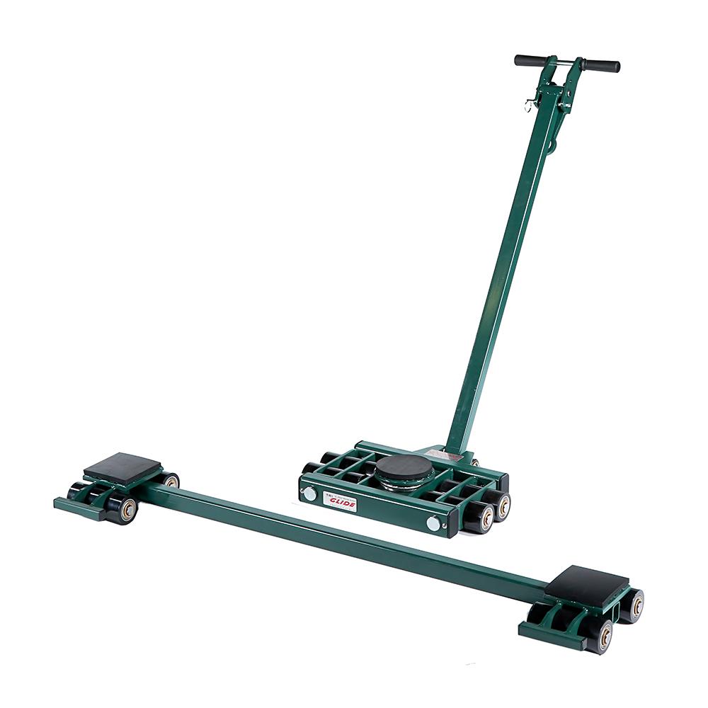 Hilman 3 Point Load Moving Tri-Glide Kit, 15 Ton, Poly Wheels