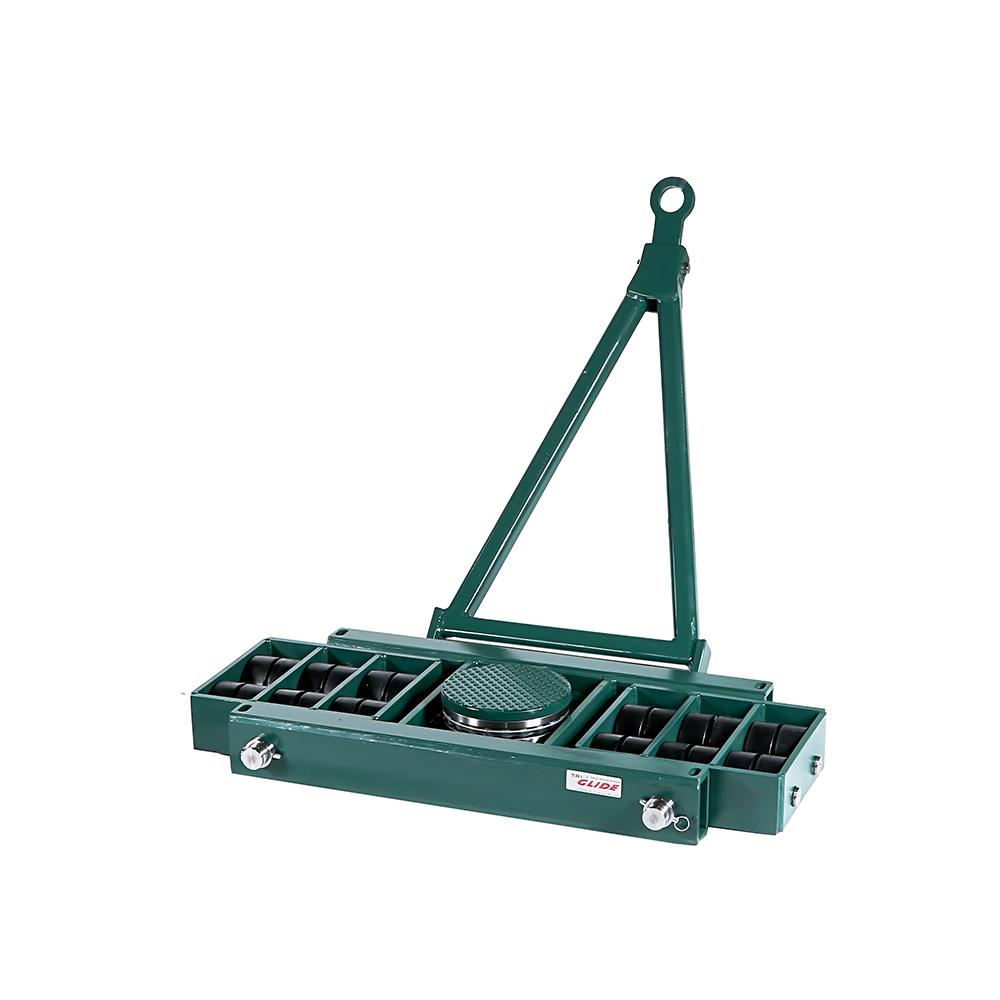 Hilman Tri-Glide 3 Point Load Moving Individual Front Dollies, 30 Ton, Poly Wheels