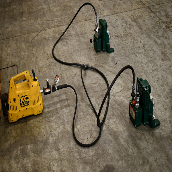 【新品】TIMCO　jamping jack jj///862 Hilman Rollers Toe Jack Kit with Hydraulic Pump