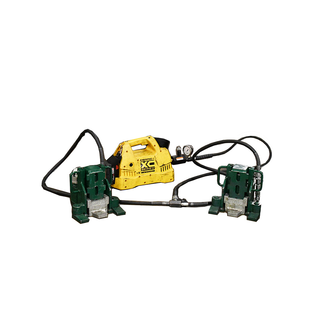 Hilman Hydraulic Toe Jack Kit With Hoses & Pump